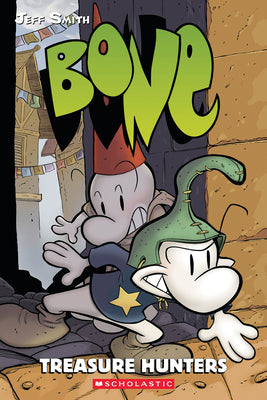 Cover Image for Treasure Hunters: A Graphic Novel (Bone #8): Volume 8 -- Jeff Smith, Paperback