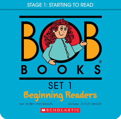 Cover Image for Bob Books - Set 1: Beginning Readers Box Set of 12 Paperbacks Decodable Phonics Books, Ages 4 and Up, Kindergarten (Stage 1: Starting to Read) -- Bobby Lynn Maslen, Boxed Set