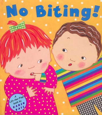 Cover Image for No Biting! -- Karen Katz, Hardcover