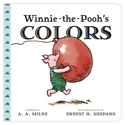 Cover Image for Winnie the Pooh's Colors -- A. A. Milne, Board Books