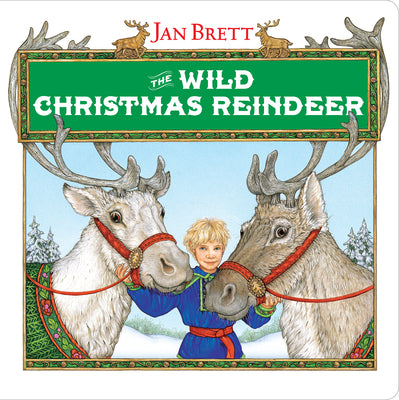 Cover Image for The Wild Christmas Reindeer -- Jan Brett, Board Books