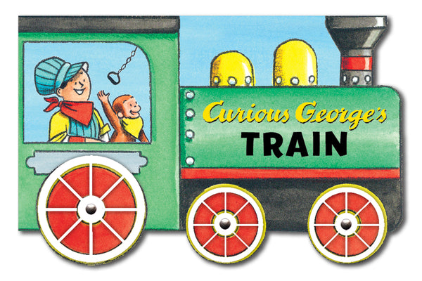 Cover Image for Curious George's Train (Mini Movers Shaped S) -- H. A. Rey, Board Books