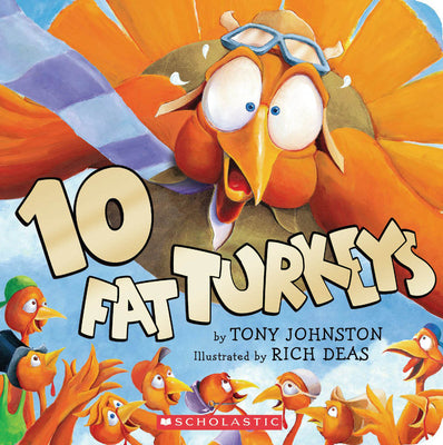 Cover Image for 10 Fat Turkeys -- Tony Johnston, Board Books