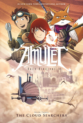 Cover Image for The Cloud Searchers: A Graphic Novel (Amulet #3): Volume 3 -- Kazu Kibuishi, Hardcover