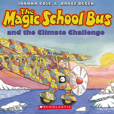 Cover Image for The Magic School Bus and the Climate Challenge [With CD (Audio)] -- Joanna Cole, Paperback