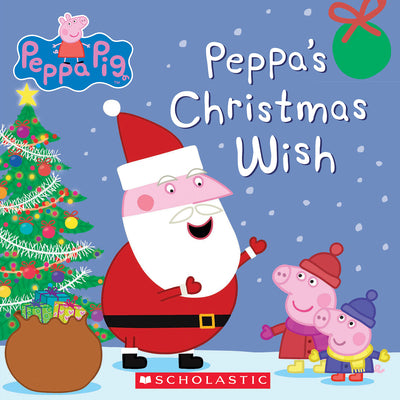 Cover Image for Peppa's Christmas Wish (Peppa Pig) -- Scholastic, Paperback