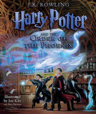 Cover Image for Harry Potter and the Order of the Phoenix: The Illustrated Edition (Harry Potter, Book 5): Volume 5 -- J. K. Rowling, Hardcover