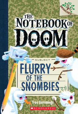 Cover Image for Flurry of the Snombies: A Branches Book (the Notebook of Doom #7): Volume 7 -- Troy Cummings, Paperback