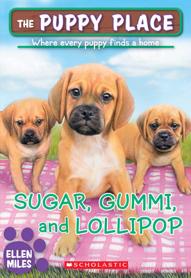 Cover Image for Sugar, Gummi and Lollipop (the Puppy Place #40): Volume 40 -- Ellen Miles, Paperback