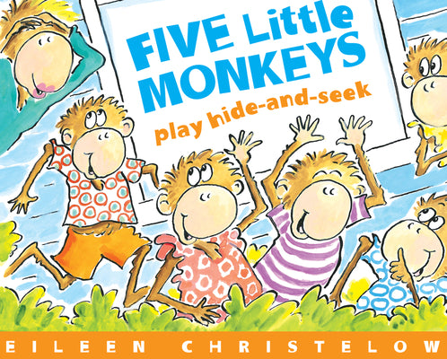 Cover Image for Five Little Monkeys Play Hide-And-Seek -- Eileen Christelow, Paperback