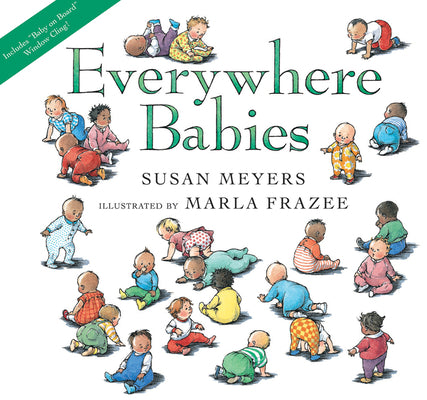 Cover Image for Everywhere Babies Lap [With Window Cling] -- Susan Meyers, Board Books