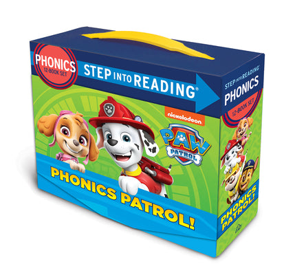 Cover Image for Phonics Patrol! (Paw Patrol): 12 Step Into Reading Books -- Jennifer Liberts, Boxed Set