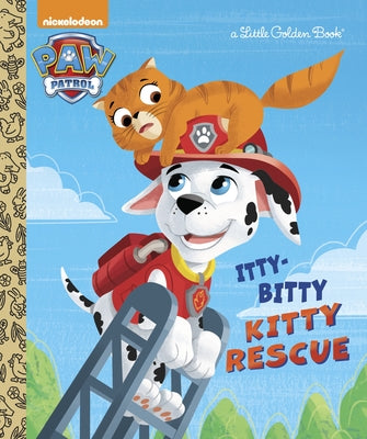 Cover Image for The Itty-Bitty Kitty Rescue -- Golden Books, Hardcover