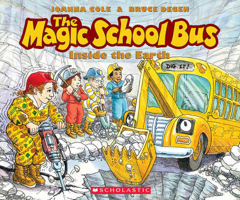 Cover Image for The Magic School Bus Inside the Earth -- Joanna Cole, Paperback