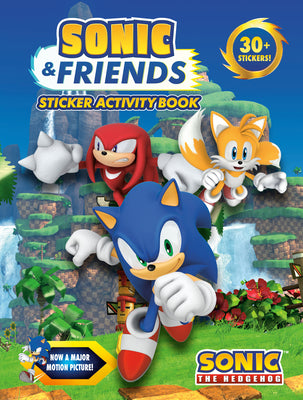 Cover Image for Sonic & Friends Sticker Activity Book -- Penguin Young Readers Licenses, Paperback