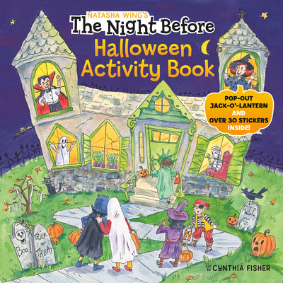 Cover Image for The Night Before Halloween Activity Book -- Natasha Wing, Paperback