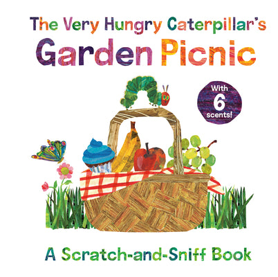 Cover Image for The Very Hungry Caterpillar's Garden Picnic: A Scratch-And-Sniff Book -- Eric Carle, Board Books