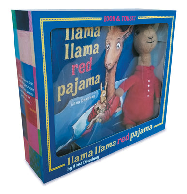 Cover Image for Llama Llama Red Pajama Book and Plush [With Plush] -- Anna Dewdney, Hardcover