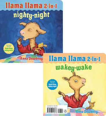 Cover Image for Llama Llama 2-In-1: Wakey-Wake/Nighty-Night -- Anna Dewdney, Board Books