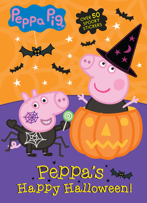 Cover Image for Peppa's Happy Halloween! (Peppa Pig) -- Golden Books, Paperback