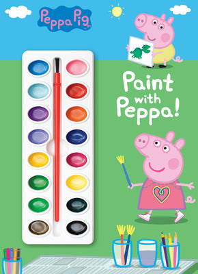 Cover Image for Paint with Peppa! (Peppa Pig) -- Golden Books, Paperback
