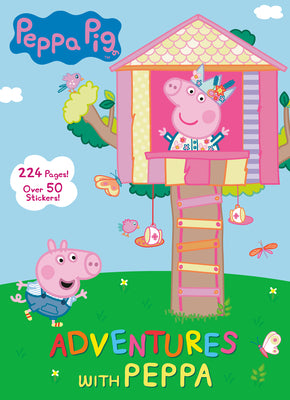 Cover Image for Adventures with Peppa (Peppa Pig) -- Golden Books, Paperback