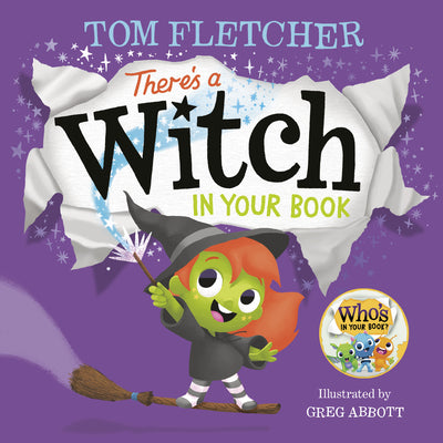 Cover Image for There's a Witch in Your Book: An Interactive Book for Kids and Toddlers -- Tom Fletcher, Board Books