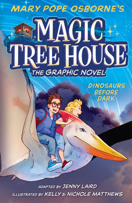 Cover Image for Dinosaurs Before Dark Graphic Novel -- Mary Pope Osborne, Paperback