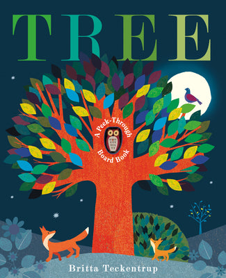 Cover Image for Tree: A Peek-Through Board Book -- Britta Teckentrup, Board Books