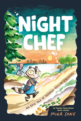 Cover Image for Night Chef: An Epic Tale of Friendship with a Side of Deliciousness! (a Graphic Novel) -- Mika Song, Paperback
