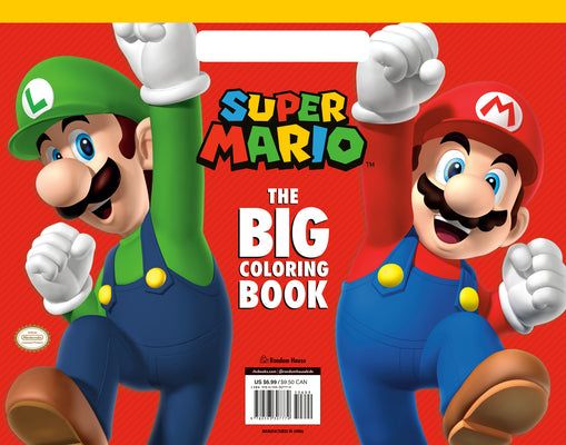 Cover Image for Super Mario: The Big Coloring Book (Nintendo(r)) -- Random House, Paperback