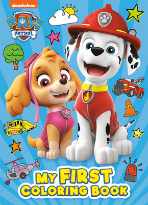Cover Image for Paw Patrol: My First Coloring Book (Paw Patrol) -- Golden Books, Paperback