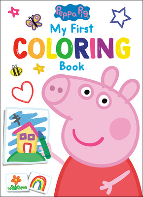 Cover Image for Peppa Pig: My First Coloring Book (Peppa Pig) -- Golden Books, Paperback