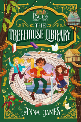 Cover Image for Pages & Co.: The Treehouse Library -- Anna James, Paperback