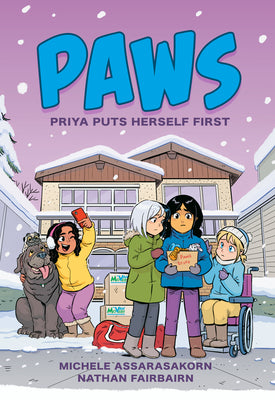 Cover Image for Paws: Priya Puts Herself First: A Graphic Novel -- Nathan Fairbairn, Paperback