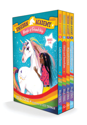 Cover Image for Unicorn Academy: Magic of Friendship Boxed Set (Books 5-8) -- Julie Sykes, Paperback