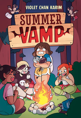 Cover Image for Summer Vamp: (A Graphic Novel) -- Violet Chan Karim, Paperback
