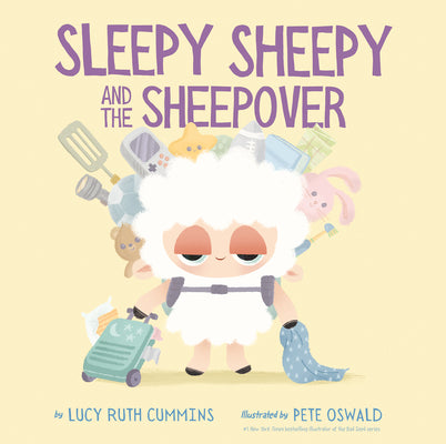 Cover Image for Sleepy Sheepy and the Sheepover -- Lucy Ruth Cummins, Hardcover