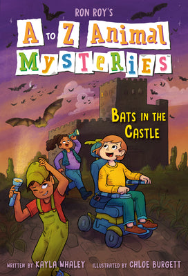 Cover Image for A to Z Animal Mysteries #2: Bats in the Castle -- Ron Roy, Paperback