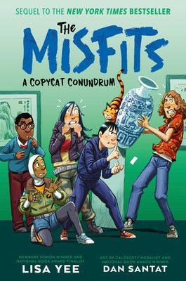 Cover Image for A Copycat Conundrum (the Misfits) -- Lisa Yee, Hardcover