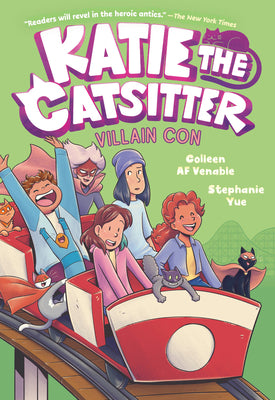 Cover Image for Katie the Catsitter 5: Villain Con: (A Graphic Novel) -- Colleen Af Venable, Hardcover
