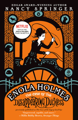 Cover Image for Enola Holmes: The Case of the Disappearing Duchess -- Nancy Springer, Paperback