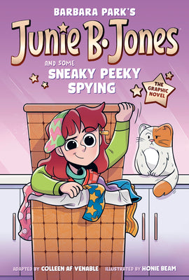 Cover Image for Junie B. Jones and Some Sneaky Peeky Spying: The Graphic Novel -- Barbara Park, Library Binding