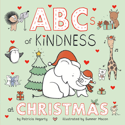 Cover Image for ABCs of Kindness at Christmas -- Patricia Hegarty, Board Books