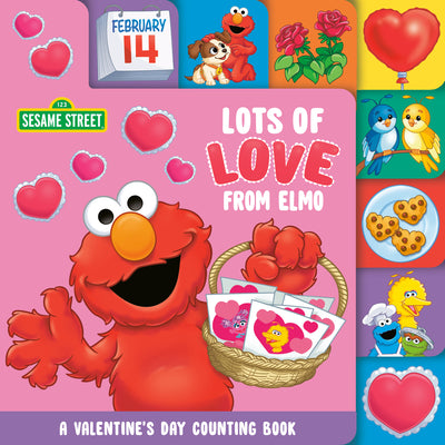 Cover Image for Lots of Love from Elmo (Sesame Street): A Valentine's Day Counting Book -- Andrea Posner-Sanchez, Board Books