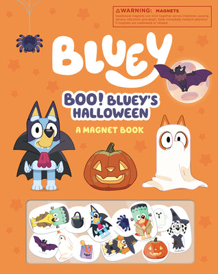 Cover Image for Boo! Bluey's Halloween: A Magnet Book -- Penguin Young Readers Licenses, Board Books