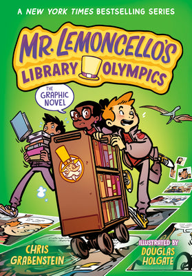 Cover Image for Mr. Lemoncello's Library Olympics: The Graphic Novel -- Chris Grabenstein, Library Binding
