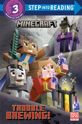Cover Image for Trouble Brewing! (Minecraft) -- Arie Kaplan, Paperback