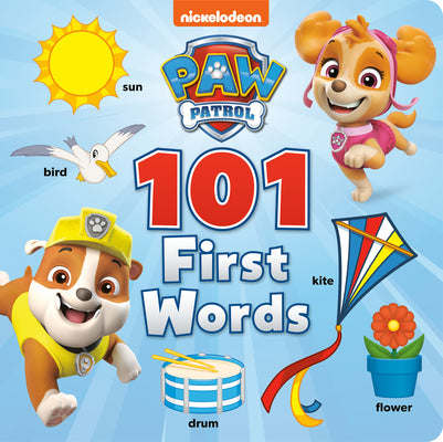 Cover Image for Paw Patrol 101 First Words (Paw Patrol) -- Random House, Board Books