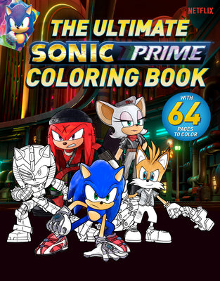 Cover Image for The Ultimate Sonic Prime Coloring Book -- Patrick Spaziante, Paperback